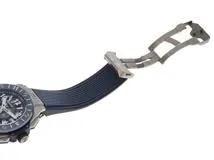 2021年正規品 HUBLOT ウブロ 腕時計 ビッグバン ウニコ GMT 471.NL.7112.RX チタニウム／ブルーセラミック ブルー/マットグレースケルトン文字盤 自動巻【472】SJ