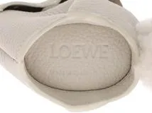 LOEWE ロエベ ウサギコインケース ホワイト/レザー 102008【432】2143400208374
