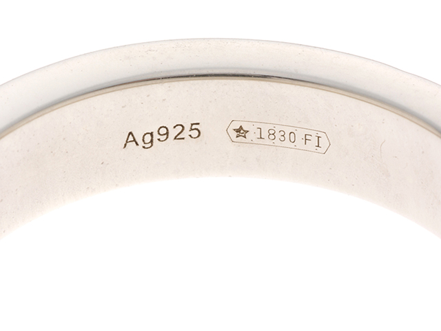 GUCCI グッチ 貴金属・宝石 ゴースト リング シルバー 4.3g #11 GUCCI グッチ 貴金属・宝石 ゴースト リング シルバー 4.3g #11