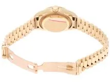 ROLEX　ロレックス　デイトジャスト　69178G　金無垢　ブルー文字盤　10PD　レディース　腕時計（2143400215129）【200】C