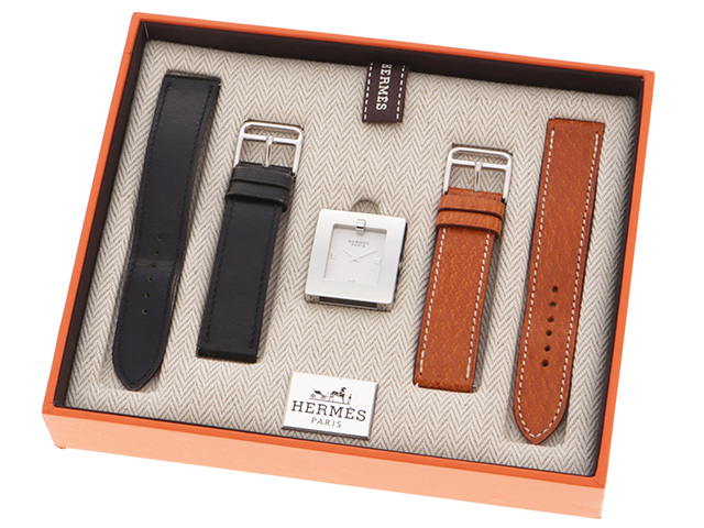 【付属品有】HERMES エルメス　BE1.210 ベルト2本　レディース腕時計 楽天市場】【HERMES】エルメス ベルトウォッチ BE1.210 クォーツ
