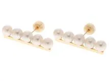 TASAKI タサキ 貴金属・ジュエリー ピアス バランスプラスイヤリング E-3842-18KYG ゴールド(K18) アコヤパール 2143400215471【430】