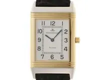 Jaeger LeCoultre ジャガー ルクルト メンズ腕時計 レベルソ・クラシック 250.5.86ステンレススティール/K18ゴールド シルバー文字盤 クォーツ【472】SJ