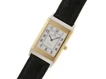 Jaeger LeCoultre ジャガー ルクルト メンズ腕時計 レベルソ・クラシック 250.5.86ステンレススティール/K18ゴールド シルバー文字盤 クォーツ【472】SJ