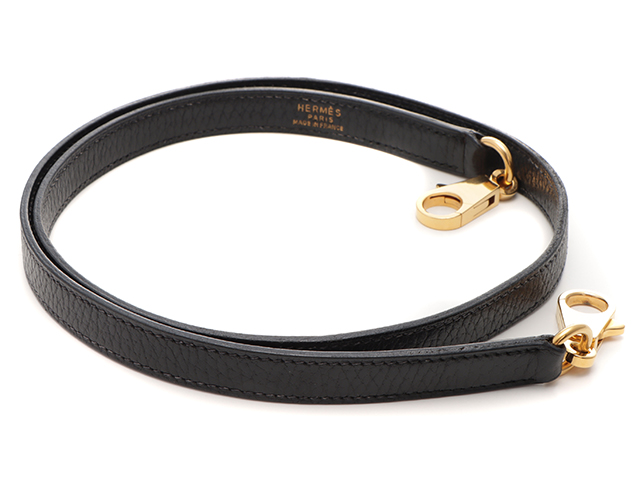 HERMES エルメス ケリー32 ブラック GP ゴールド金具 ○V刻印【432 