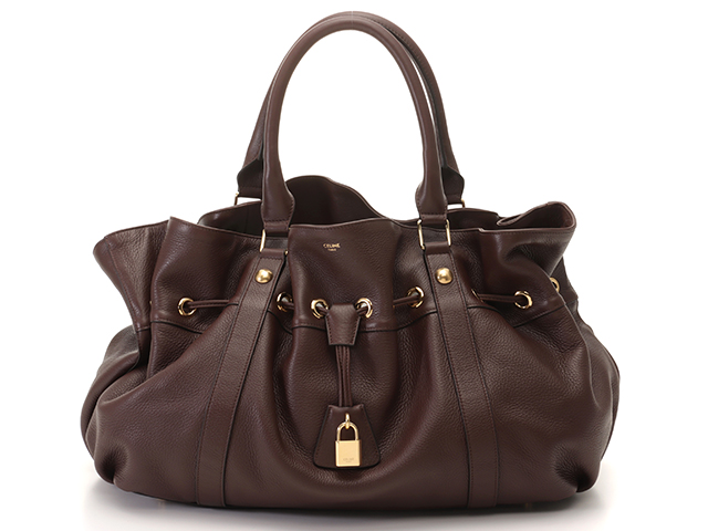 セリーヌ　ダークブラウン バッグ 楽天市場】セリーヌ CELINE ショルダーバッグ ミニバッグ ブラウン