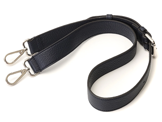 FENDI フェンディ ピーカブー アイシーユー トートバッグ ショルダーバッグ レザー ネイビー【473】