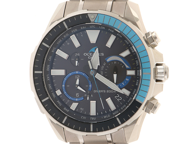 カシオ CASIO OCW-P2000-1AJF オシアナス カシャロ カシオ オシアナス カシャロ OCW-P2000B-1AJF ブラック メンズ