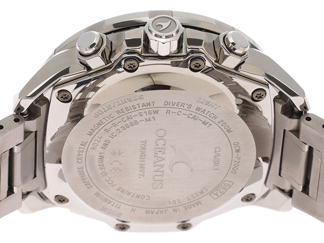 CASIO カシオ オシアナスカシャロ OCW-P2000-1AJF ソーラー電波