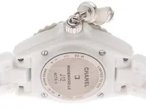 CHANEL シャネル　J12 ACTEⅡ Sクリスタルベゼル　H6478　セラミック/ホワイトゴールド/ダイヤ/ステンレス　555本限定　レディース　クォーツ　2143400220932【432】