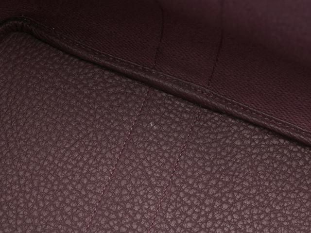 HERMES エルメス ガーデンパーティーPM ナチュラル/カシス トワルアッシュ/ネゴンダ U刻印【432】2143400222325