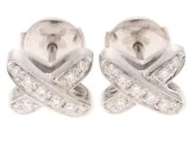 CHAUMET  ショーメ　リアンピアス/WG/D/4.1g　【471】N 2143400227207