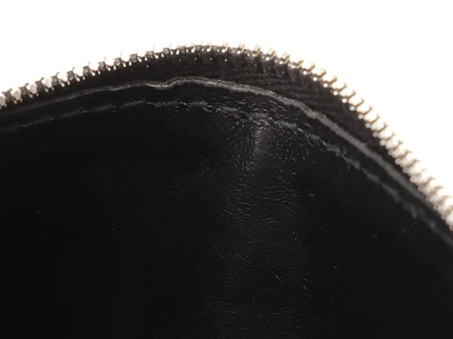 BOTTEGA　VENETA　ボッテガ・ヴェネタ　イントレチャート　フラグメントケース　608784　ブラック　レザー　コインケース【207】2143400228112