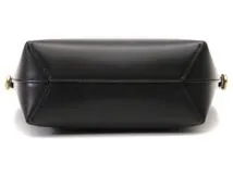 SAINT LAURENT　サンローラン　ミ二 トイ ショッピングバッグ　773995　ブラック　レザー　２wayショルダーバッグ　2143400228181【207】