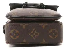 LOUIS VUITTON　ルイ・ヴィトン　Sロックヴェルティカル・ウェアラブルウォレット　モノグラム・マカサー　M81522【431】2143400229287