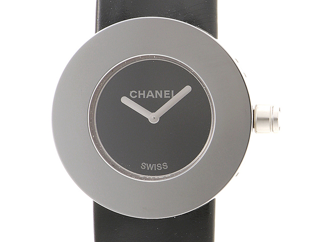 CHANEL シャネル レディース クオーツ ラ ロンド H0579 ブラック文字盤