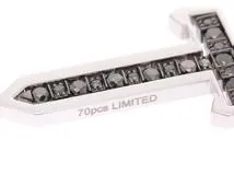 DAMIANI ダミアーニ スパーダ ネックレス 2023年モデル YOSHIDAスペシャルモデル WG/BLD 重さ約5.8g 保証書付き 2024年 1月正規品【472】YK