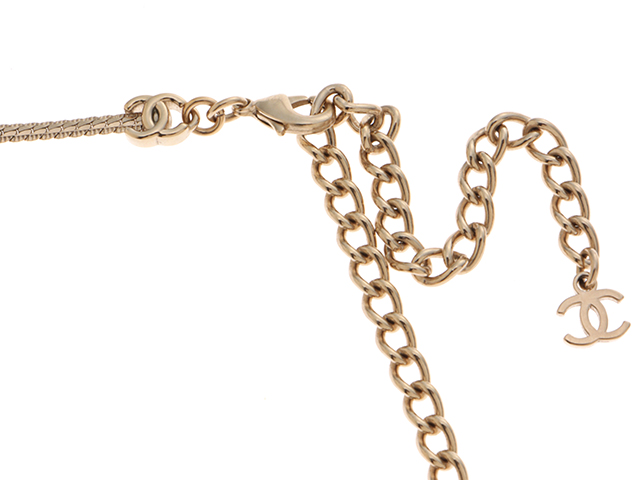 CHANEL シャネル ココマークチョーカー ゴールド 【471】N の