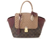 LOUIS VUITTON ルイヴィトン トートバッグ トートPM モノグラム・エキゾチック ボルドー N91278【472】YY