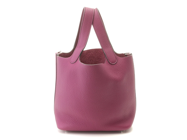 HERMES エルメス ピコタンロックPM アネモネ/SV トリヨン