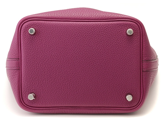 HERMES　エルメス　ピコタンロックPM　 アネモネ/SV　トリヨンクレマンス　D刻印　【431】2143400232355