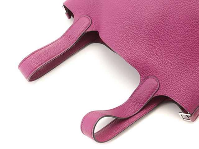 HERMES　エルメス　ピコタンロックPM　 アネモネ/SV　トリヨンクレマンス　D刻印　【431】2143400232355