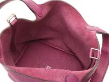 HERMES　エルメス　ピコタンロックPM　 アネモネ/SV　トリヨンクレマンス　D刻印　【431】2143400232355