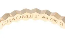 CHAUMET　ショーメ　ビーマイラブハニカム　リング　K18 ゴールド　53号　ダイヤモンド   　1.7g  　2143400232690【432】