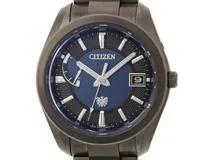 CITIZEN シチズン 腕時計 ザ・シチズン エコ・ドライブ限定モデル AQ1054-59L SS/SS ブルー文字盤  ソーラークォーツ【472】TS