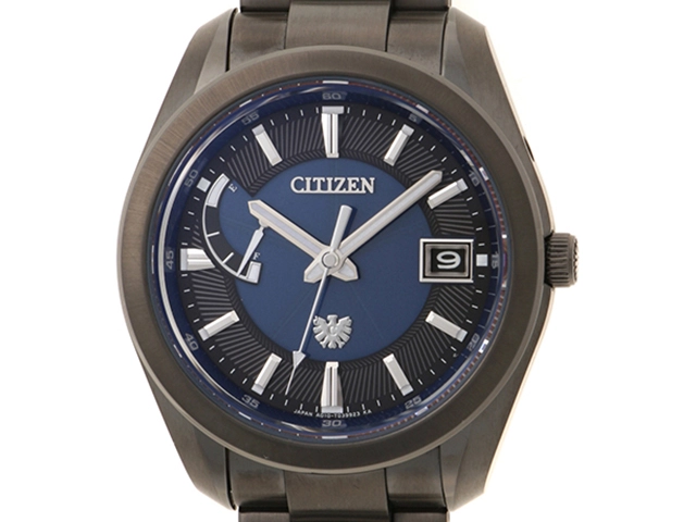 CITIZEN シチズン 腕時計 ザ・シチズン エコ・ドライブ限定モデル AQ1054-59L SS/SS ブルー文字盤  ソーラークォーツ【472】TS