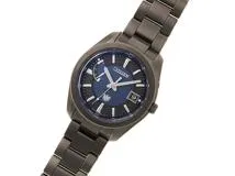 CITIZEN シチズン 腕時計 ザ・シチズン エコ・ドライブ限定モデル AQ1054-59L SS/SS ブルー文字盤  ソーラークォーツ【472】TS
