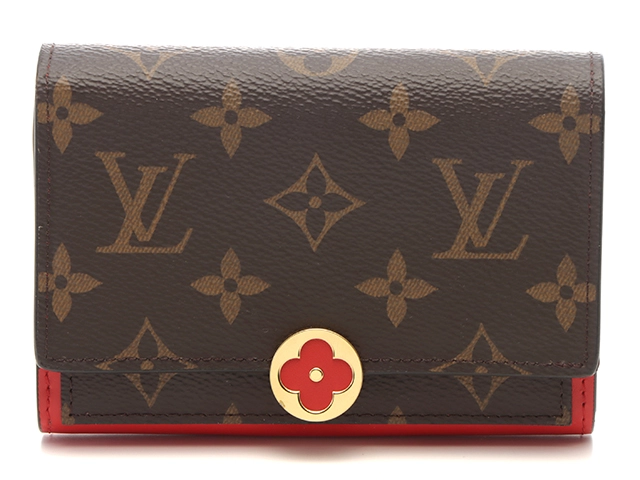 LOUIS VUITTON ルイ・ヴィトン ポルトフォイユ・フロール コンパクト  