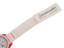 swatch スウォッチ×OMEGA オメガ ムーンスウォッチ MISSION TO MARS OMEGAコラボ SO33R100 バイオセラミック ホワイト/レッド クォーツ【460】2143400235875