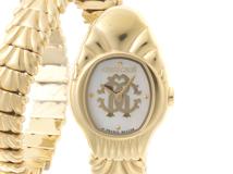 Roberto Cavalli byFRANCK MULLER ロベルト・カヴァリ バイ フランク・ミュラー RV1L115M0031 SS(YGコーティング加工)  ホワイトシェル文字盤 クォーツ 【460】2143400238241