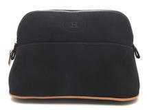 HERMES　エルメス　ボリードポーチ　ミニ　H104773M09　キャンバス　ブラック【472】YI