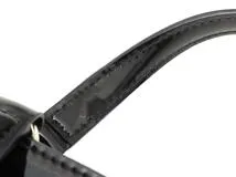 JIMMY CHOO　ジミーチュウ　2wayショルダーバッグ　スタッズ　ヴァレンヌスモール　　パテントレザー　ブラック【472】HA