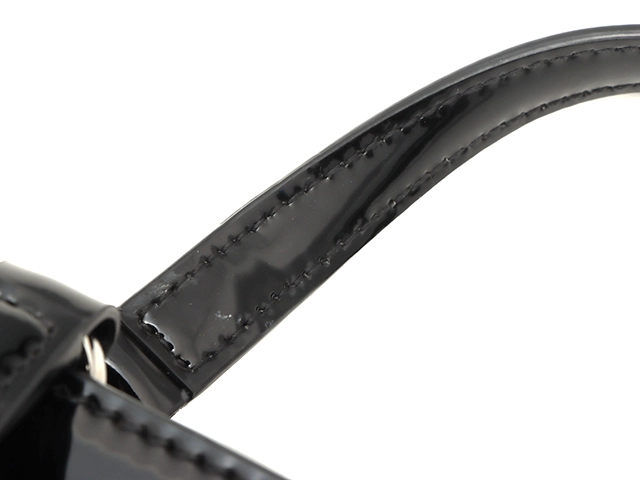 JIMMY CHOO　ジミーチュウ　2wayショルダーバッグ　スタッズ　ヴァレンヌスモール　　パテントレザー　ブラック【472】HA