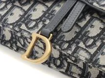 Dior　ディオール　オブリーク　サドルベルトポーチ　ネイビー　S5619CTZQ　【472】KS