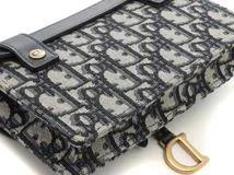 Dior　ディオール　オブリーク　サドルベルトポーチ　ネイビー　S5619CTZQ　【472】KS