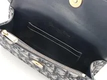 Dior　ディオール　オブリーク　サドルベルトポーチ　ネイビー　S5619CTZQ　【472】KS