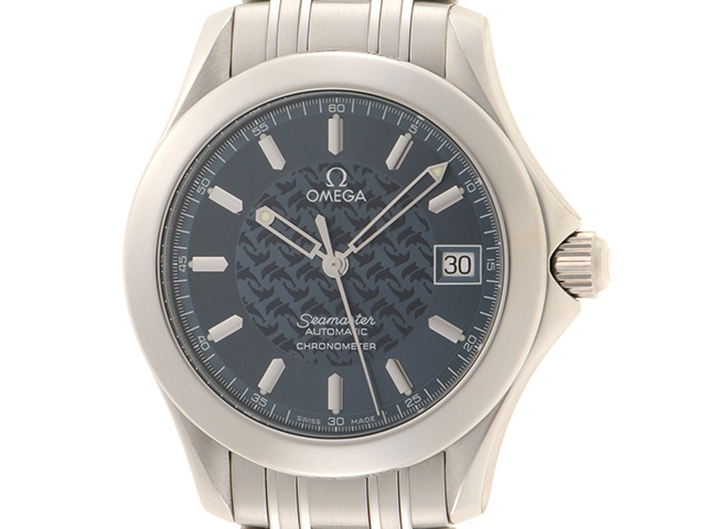 OMEGA オメガ 腕時計 シーマスター 120ｍ ジャックマイヨール2002 世界3500本限定 2506.80.00 ステンレス ネイビー文字盤  自動巻き【472】SJ の購入なら「質」の大黒屋（公式）