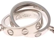 Cartier　カルティエ　ベビーラブネックレス　Ｋ18WG　ホワイトゴールド　約7.4ｇ　2143500014479　【208】