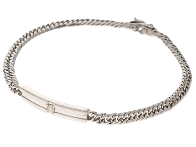 JEWELRY ノンブランド プラチナ ダイヤモンド ブレスレット