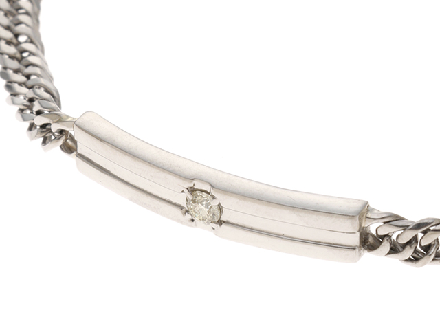 JEWELRY ノンブランド プラチナ ダイヤモンド ブレスレット