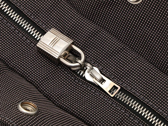 HERMES エルメス エールライントートMM グレー/SV【430】2143500241523