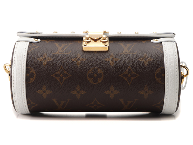 LOUIS VUITTON　ルイ・ヴィトン　パピヨントランク　M81485　モノグラム　ホワイト　【430】　2143500242711