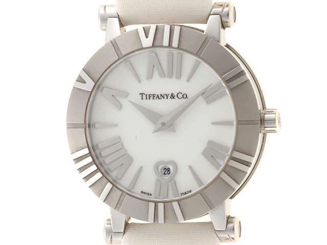 TIFFANY&CO ティファニー アトラス Z1300.11.11 SS クォーツ ホワイト ...