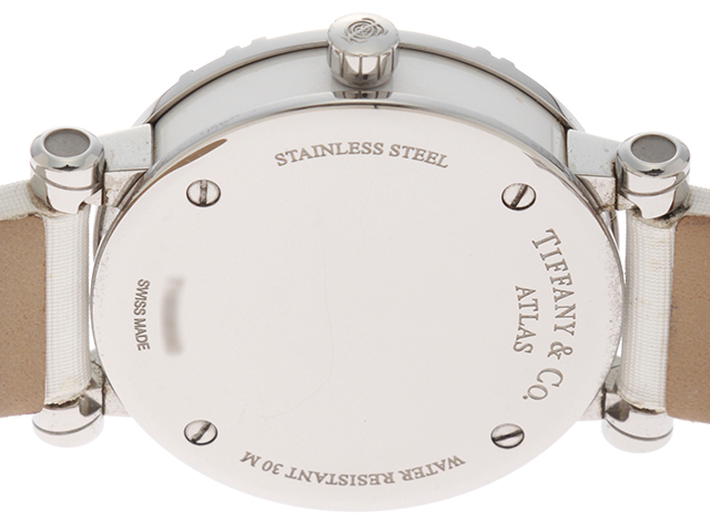 TIFFANY&CO ティファニー アトラス Z1300.11.11 SS クォーツ ホワイト ...