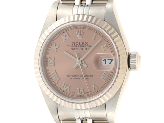 中古 ロレックス ROLEX 79174 P番(2001年頃製造) シルバー レディース 腕時計 腕時計 買う なら