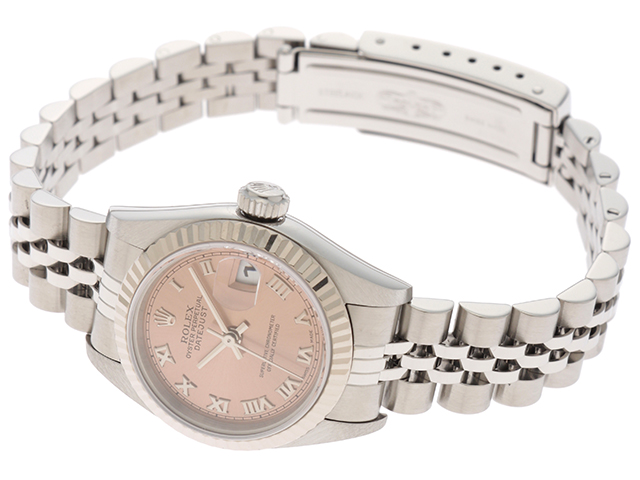 中古 ロレックス ROLEX 79174 P番(2001年頃製造) シルバー レディース 腕時計 腕時計 買う なら
